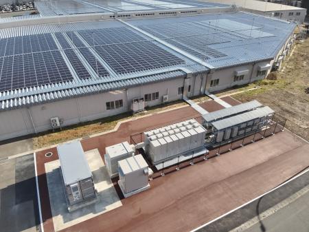 当社蓄電システムを採用した地域マイクログリッド2事