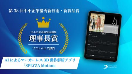 【SPLYZA】3D動作解析アプリ「SPLYZA Motion」、第38