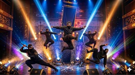 「思いっきり、転べ！Everyone, Performer.」骨折リス