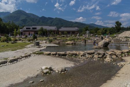 白州・尾白の森名水公園及び尾白の森キャンプ場のネー