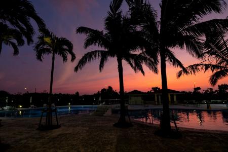 【サザンビーチホテル＆リゾート沖縄】月明かりで幻想