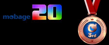 「大戦乱!!三国志バトル」がモバゲー20th AWARDで3位