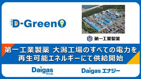 第一工業製薬 大潟工場のすべての電力を再生可能エネ