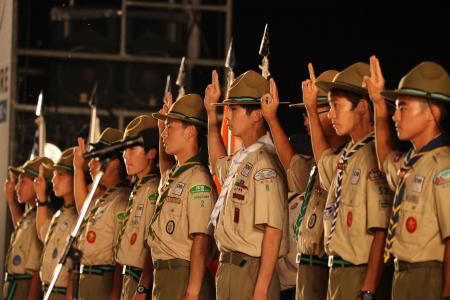 国内外の青少年が平和・防災・環境・競技を体験する全