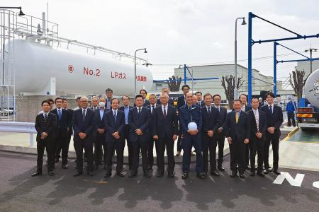 兼松ペトロ北部ターミナル竣工式の実施