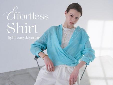 【cloenc】軽やかなトップスで魅せる「Effortless Shi