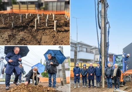 【東栄住宅】電柱が、地中で住まいを守る杭へ。「R-Ev