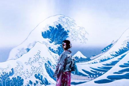 「動き出す浮世絵展 HIROSHIMA」の前売券を5月16日よ