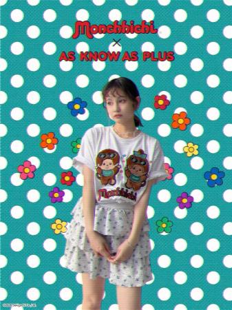 AS KNOW AS plusから『モンチッチ』のTシャツが登場！