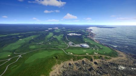 世界屈指のリンクスコースが、シミュレーションで体験