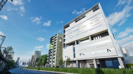 ミックウェアの3D都市空間自動生成プラットフォーム「