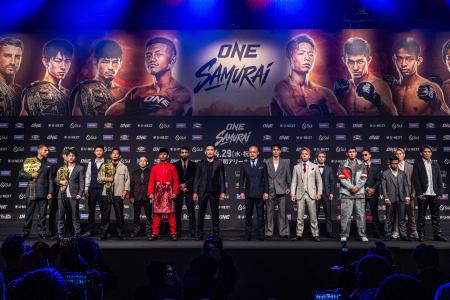 「ONE SAMURAI 1 プレスカンファレンス＆オープンワー