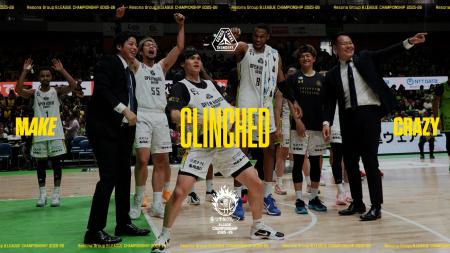 群馬クレインサンダーズ 2年連続 Bリーグチャンピオン