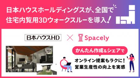スペースリーの住宅内覧用3Dウォークスルーのかんたん