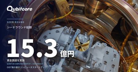 OIST発の量子コンピュータスタートアップQubitcore、