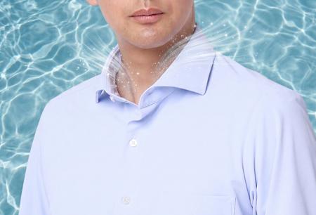 汗を活用した新感覚の「冷たいシャツ」を発売　高い冷