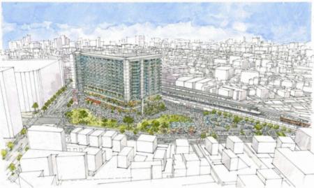 （仮称）東武曳舟駅前地区第一種市街地再開発事業独立