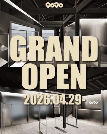 yutoriが展開する『9090』が4/29(水)に大阪初の路面店