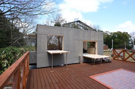 Premium 青雲閣のグランピングエリアにスノーピーク「