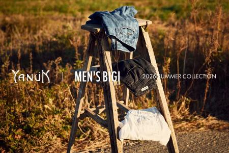 【YANUK×MEN'S BIGI】別注「Resort Jeans」が4月28日