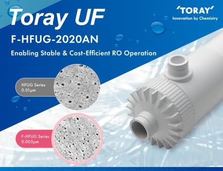下廃水再利用向け高除去限外ろ過(UF)膜の販売を開始