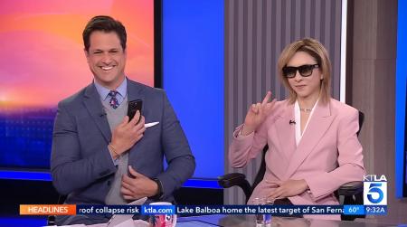 YOSHIKI、米国人気番組KTLA『Weekend Morning News』