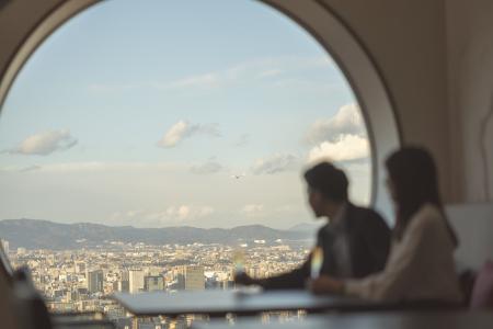 【 ランチコースリニューアル！ 】落ち着いた空間と眺