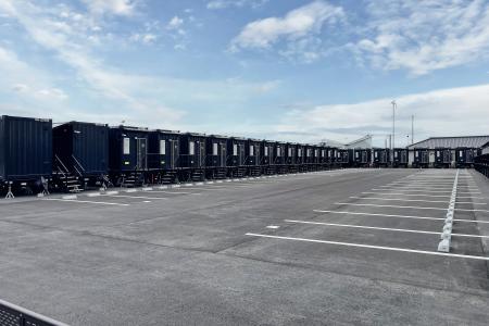 熊本県山鹿市 国道325号沿いにコンテナホテル「Hutf-8