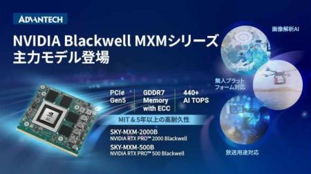 アドバンテック、NVIDIA RTX PRO(TM) Blackwell搭載の