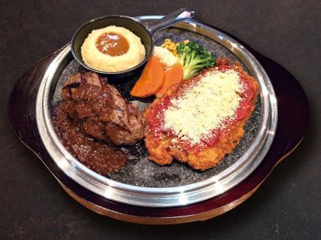石焼きハンバーグ&ステーキ「ストーンバーグ」ラゾー