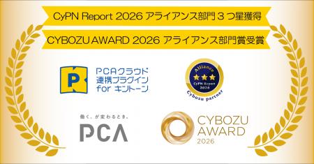 PCAがCyPN Report 2026アライアンス部門で3つ星獲得と