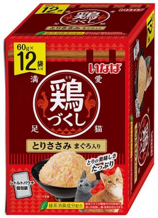 いなばペットフード　猫ちゃん用「鶏づくし 12袋入り