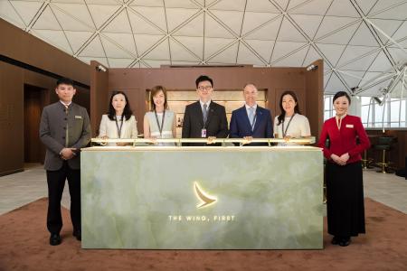 【キャセイ】香港の「ザ・ウィング」ファーストクラス