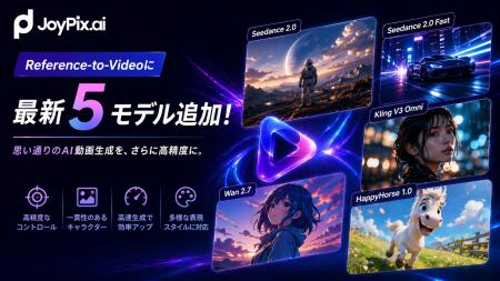JoyPix.ai、思い通りのAI動画生成を加速する「Referen