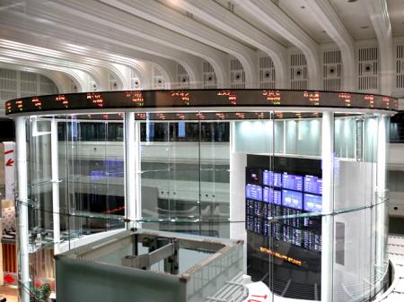 日経平均前場299円安　高値警戒で利益確定売り