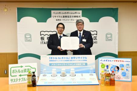 サントリーグループとペットボトルの水平リサイクルに