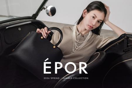 EPOR'｜モデル立花恵理が魅せる夏の通勤バッグコレク
