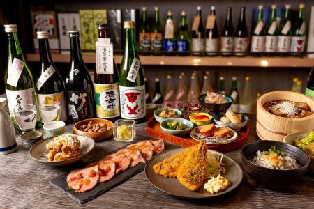 千葉駅直結『ペリエ千葉』の日本酒ラウンジ「一献風月