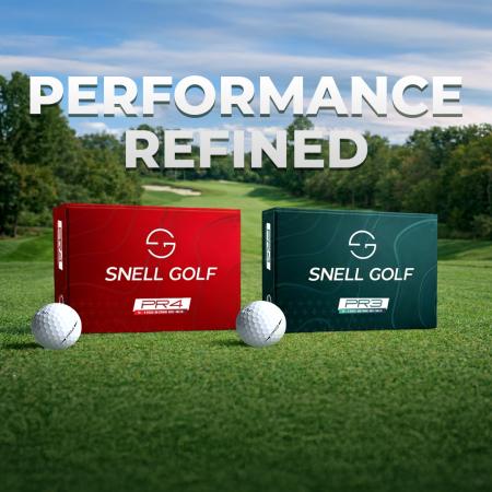 Snell Golf（スネルゴルフ）次世代ツアーボール「PR3