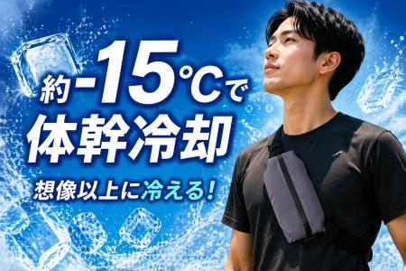 【Makuake開始】猛暑を凌ぐ“新習慣”！「冷やす」と「