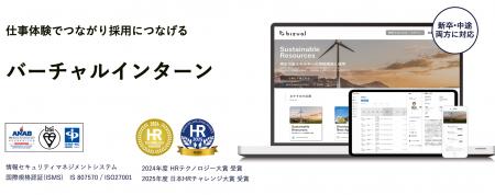 株式会社Bizual「バーチャルインターン」が第14回 日