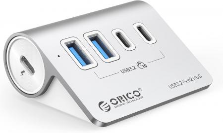 【ORICO】超高速10Gbps＆コンパクトボディ。USBハブ「