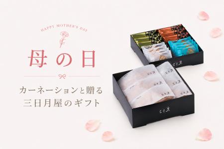 期間限定【ミニカーネーションプレゼント】母の日は三