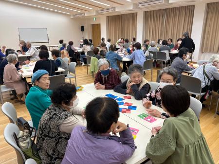 常滑市にて「懐話ふだ」を用いた認知症予防活動を実施