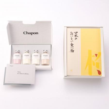 高級入浴剤「Chapon」×カタログギフト、内祝いに