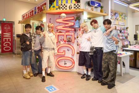 「NCT WISH」がWEGO 原宿店でショッピング！スペシャ