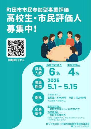 【東京都町田市】町田の未来を変えたい高校生・市民大