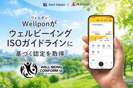 ウェルビーイング習慣化アプリ「Wellpon」、ウェルビ