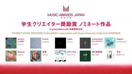 MUSIC AWARDS JAPAN 2026にてTuneCore Japanを利用す