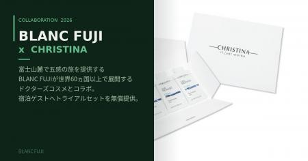 BLANC FUJI × スキンケアブランド「CHRISTINA（クリス